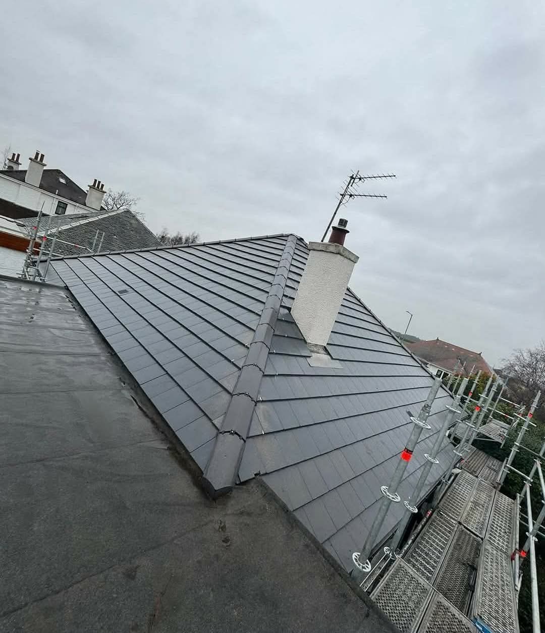 After roof replacement